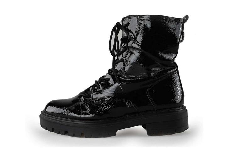 Tamaris veterboots in maat 40 Zwart | 5% korting, Kleding | Dames, Schoenen, Zwart, Gedragen, Overige typen, Verzenden