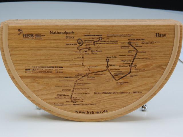 GS HSB Tisch Originele HSB tafel (e 1:1, Spoorwegen 1:1), Verzamelen, Spoorwegen en Tram, Overige typen, Nieuw, Ophalen of Verzenden