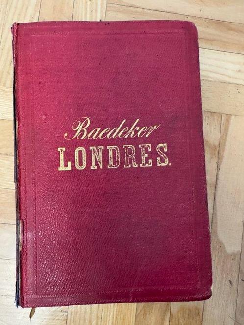 Beadeker - Beadeker Londres, Erste Auflage - 1868, Antiek en Kunst, Antiek | Boeken en Manuscripten