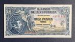 Colombia. - 10 Pesos - 1953 - Pick 400a  (Zonder