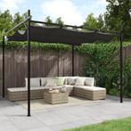 vidaXL Pergola met uitschuifbaar dak 295x292x230, Verzenden