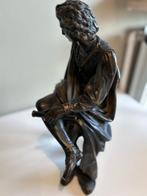 Beeld, Beeld op voet van plexi - 35 cm - Brons, Antiek en Kunst