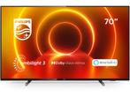 PHILIPS 70PUS8105/12 - SMART-TV 70 inch - 4K HDR Ambilight -, Audio, Tv en Foto, Televisies, Verzenden, Zo goed als nieuw, Philips