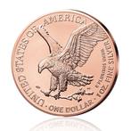 Verenigde Staten. 1 Dollar 2023 American Eagle - mit Rotgold, Postzegels en Munten, Munten | Europa | Niet-Euromunten