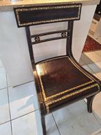 Chaise pliante - Bois, Cuivre - Chaise de, Antiquités & Art