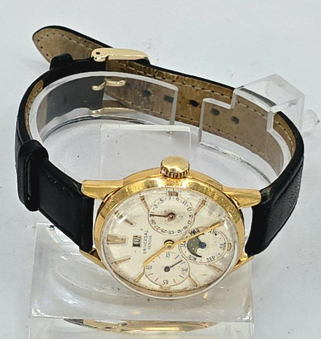 Universal Geneve -18K Armbanduhr - Kalenderkomplikation -, Handtassen en Accessoires, Horloges | Heren