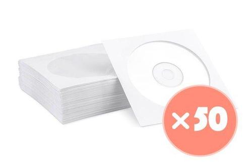 50x Game Disc CD Paper Case, Consoles de jeu & Jeux vidéo, Consoles de jeu | Nintendo Wii, Envoi