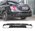 Diffuseur Pour Mercedes W205 Berline Amg 14- Look C63 Noir, Auto-onderdelen, Verzenden, Nieuw