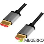 LogiLink CHA0105 HDMI kabel 2 m HDMI Type A (Standaard), Computers en Software, Verzenden, Nieuw