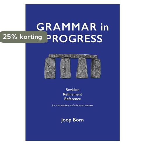 Grammar in Progress 9789059972957 Joop Born, Boeken, Schoolboeken, Gelezen, Verzenden