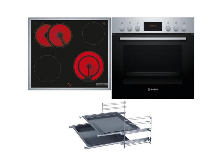 Bosch HND211RS63 - Inbouwset Oven en Keramische Kookplaat -, Electroménager, Tables de cuisson, Envoi