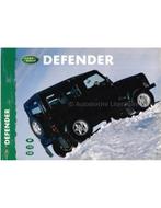 1999 LAND ROVER DEFENDER BROCHURE NEDERLANDS, Boeken, Ophalen of Verzenden, Nieuw