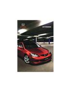 2005 HONDA INTEGRA BROCHURE ENGELS (NZ), Boeken, Ophalen of Verzenden, Nieuw