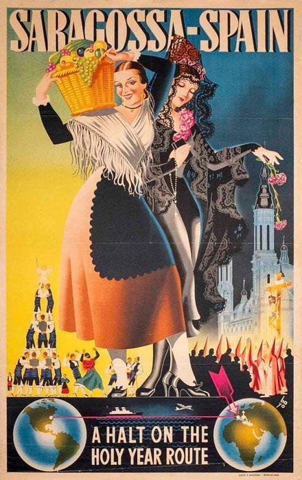 Anonymous - Sarogossa Spain - Unknown, Antiquités & Art, Art | Dessins & Photographie