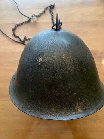 Lamp - Mk II - Staal - Engelse helm lamp