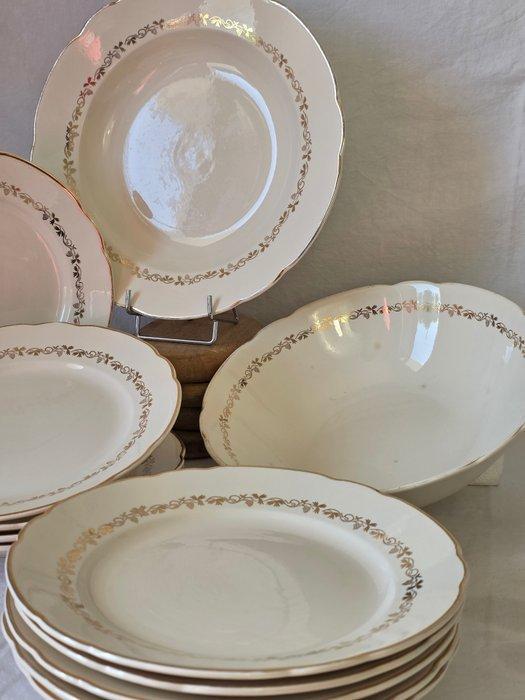 Villeroy & Boch, V&B - Villeroy & Boch - modèle florale, Antiek en Kunst, Antiek | Meubels | Tafels