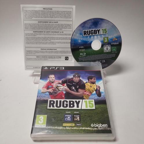 Rugby 15 French Editie Playstation 3, Games en Spelcomputers, Games | Sony PlayStation 3, Zo goed als nieuw, Ophalen of Verzenden