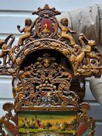 Klok - Hout, Koper, Messing - 1970-1980, Antiek en Kunst