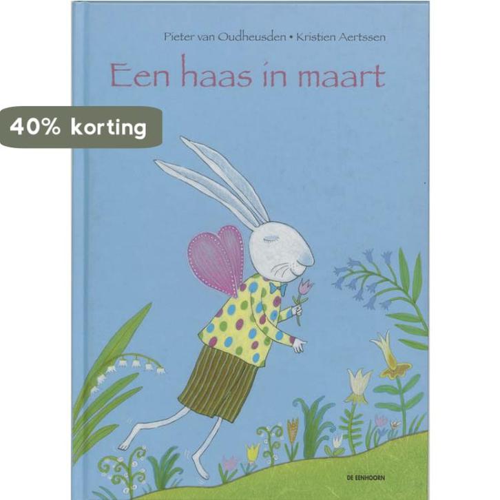 Een haas in maart 9789058383495 Pieter van Oudheusden, Livres, Livres d'images & Albums d'images, Envoi