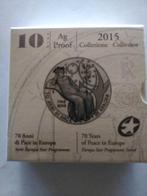 Italië. 10 Euro 2015 70 Years of Peace in Europe Proof, Postzegels en Munten