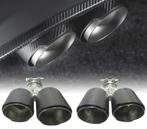 KIT EMBOUTS DÉCHAPPEMENT CARBONE DOUBLE, Autos : Pièces & Accessoires, Systèmes d'échappement, Verzenden