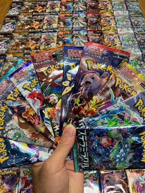 Pokémon - 100 Booster pack - 10 different packs 10 sets, Hobby en Vrije tijd, Verzamelkaartspellen | Pokémon