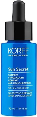 Korff Sun Secret Repairing after sun drops 30ml (Face oils), Nieuw, Verzenden