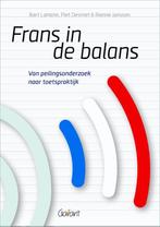 Frans in de balans 9789044131512, Livres, Bart Lamote, Piet Desmet, Verzenden
