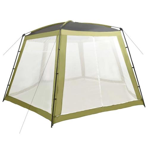 vidaXL Zwembadtent 590x520x250 cm stof groen, Tuin en Terras, Zwembaden, Nieuw, Verzenden