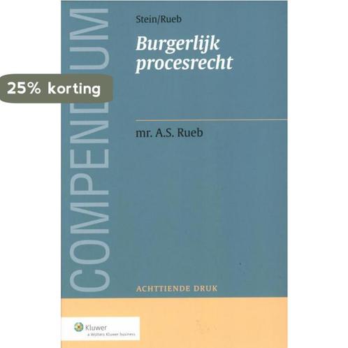 Compendium van het burgerlijk procesrecht 9789013085778, Boeken, Wetenschap, Gelezen, Verzenden