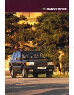 1997 RANGE ROVER BROCHURE DUITS, Livres, Autos | Brochures & Magazines