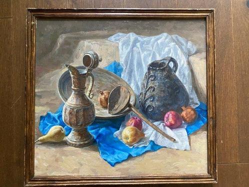 Russische school (XX) - Stilleven, Antiek en Kunst, Kunst | Schilderijen | Klassiek
