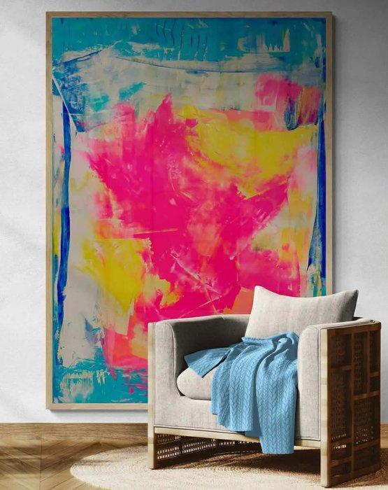 Giogia fl - A Cada Paso -XXL -, Antiquités & Art, Art | Peinture | Moderne