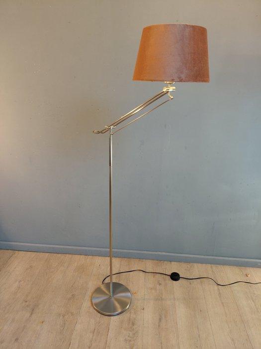 Lampadaire - Levier - Bras articulé - Acier inoxydable, Antiek en Kunst, Kunst | Designobjecten