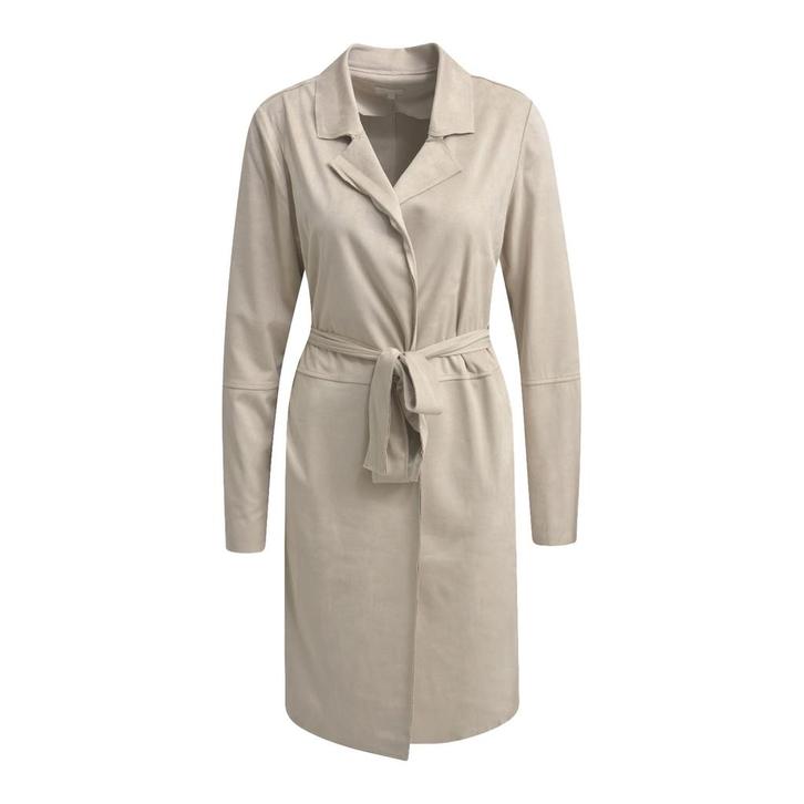 Milano Italy • beige jas • 36, Kleding | Dames, Truien en Vesten, Beige, Nieuw, Maat 36 (S), Verzenden