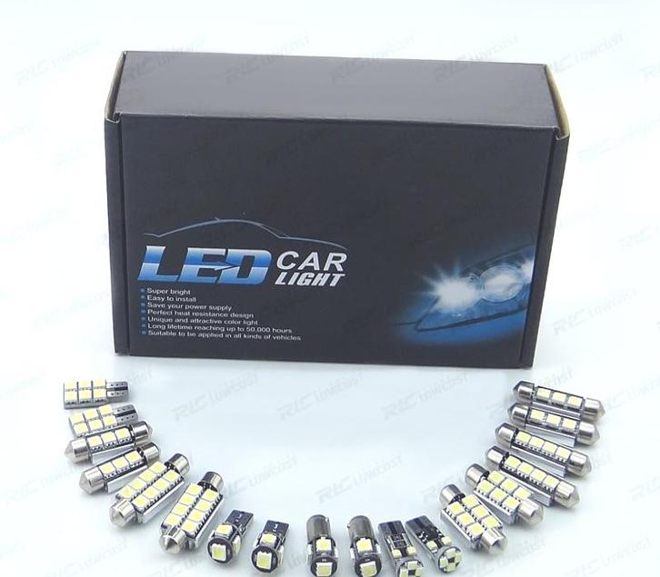 KIT 8 AMPOULES LED LEON MK1 1M 1M1 99-06, Autos : Pièces & Accessoires, Éclairage, Envoi