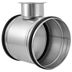 Regelklep Ø 160mm met rubberdichting - handbediend, Doe-het-zelf en Bouw, Verzenden, Nieuw