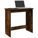 vidaXL Bureau 80x40x75 cm bewerkt hout gerookt eikenkleurig, Verzenden