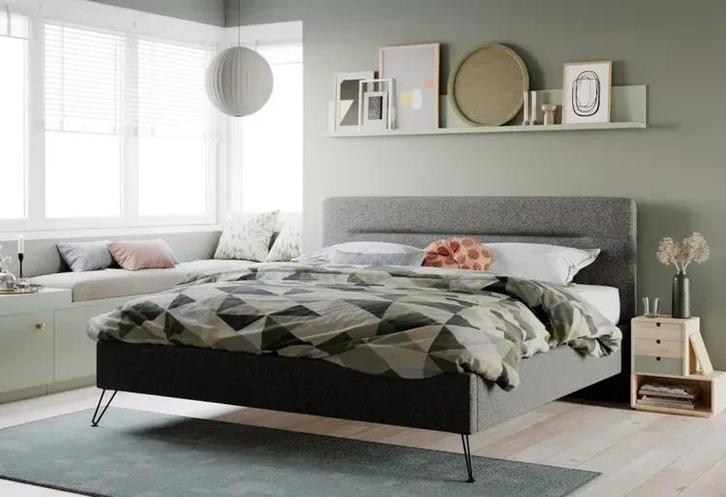 Gestoffeerd Bedframe Dream Comet | Swiss Sense, Huis en Inrichting, Slaapkamer | Bedden, Nieuw, Verzenden
