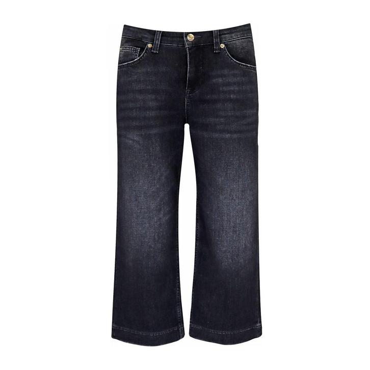 MAC • Rich Culotte jeans zwart • 36, Kleding | Dames, Broeken en Pantalons, Zwart, Nieuw, Maat 36 (S), Verzenden