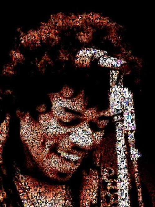 David Law (1967) - Crypto Jimi Hendrix IV, Antiek en Kunst, Kunst | Schilderijen | Modern