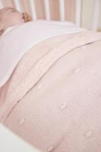 Wiegdeken roze - soft pink - 75x100cm Meyco Baby Mini Kno..., Kinderen en Baby's, Nieuw, Verzenden