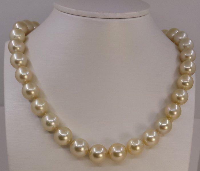 Halsketting - 14 karaat Geel goud, PSL-gecertificeerde, Handtassen en Accessoires, Kettingen