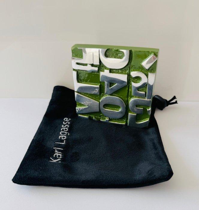 Karl Lagasse - GOD BLESS KAKI (dernière œuvre disponible,, Antiek en Kunst, Kunst | Designobjecten