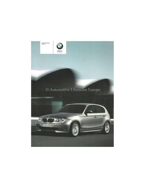 2005 BMW 1 SERIE INSTRUCTIEBOEKJE DEENS, Autos : Divers, Modes d'emploi & Notices d'utilisation