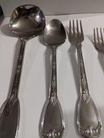 Bestekset voor 12 personen (51) - Verzilverd - Staal bestek, Antiek en Kunst