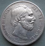 Nederland. Willem III. 2 1/2 Gulden 1862b (Zonder