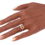Zonder Minimumprijs - Ring - 18 karaat Roségoud - 0.10ct., Nieuw