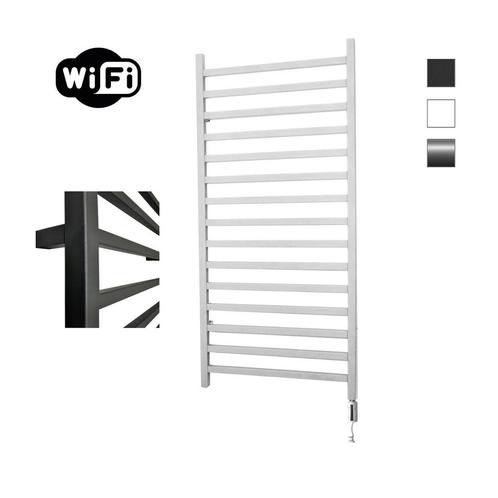 Elektrische Radiator Sanicare HWV - Qubic Met Wifi 126,4x60, Doe-het-zelf en Bouw, Sanitair, Overige typen, Nieuw, Chroom, Ophalen of Verzenden