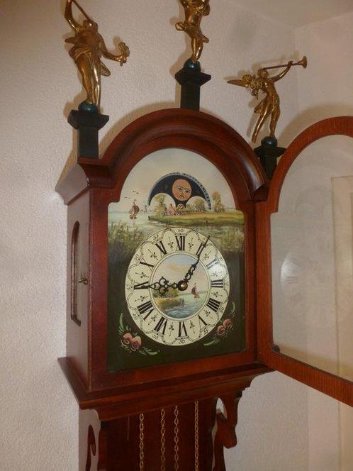 Horloge à queue frisonne - - Noyer - 1950-1960, Antiek en Kunst, Antiek | Klokken